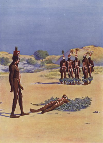 Scena da un corroboree da English School
